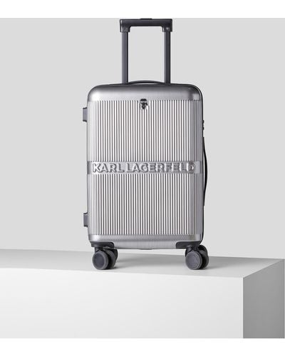 Karl Lagerfeld K/ikonik Trolley Bag - Grey