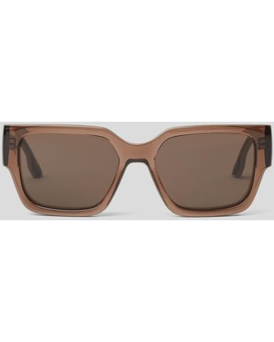 Karl Lagerfeld Karl Logo Sunglasses - Brown