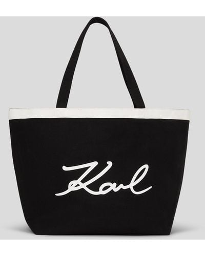 Karl Lagerfeld K/signature Shopper - Black