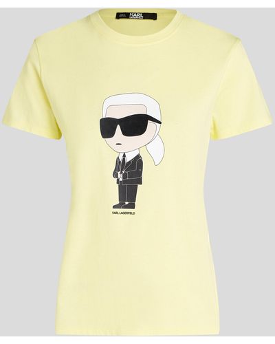 Karl Lagerfeld T-shirt Karl Ikonik - Jaune