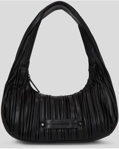 Karl Lagerfeld K/kushion Medium Hobo Bag - Black