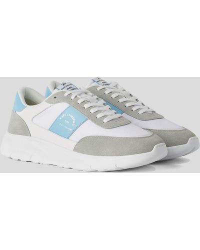 Karl Lagerfeld Rue St-guillaume Band Trainers - White