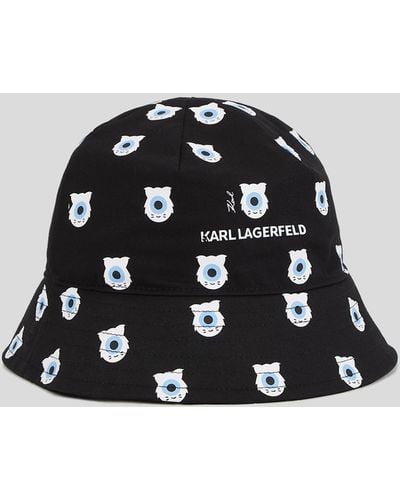 Karl Lagerfeld X Darcel Disappoints Bucket Hat - Black