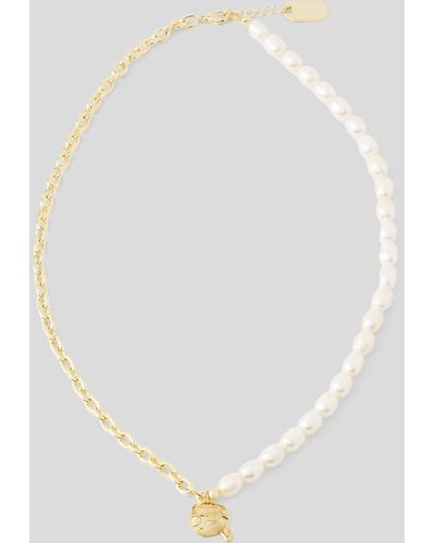 Karl Lagerfeld K/ikonik Pearls Necklace - White