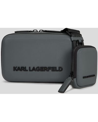 Karl Lagerfeld Sac Bandoulière K/kase - Gris