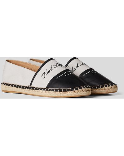 Espadrilles et sandales Karl Lagerfeld pour femme | Réductions en ligne  jusqu'à 50 % | Lyst