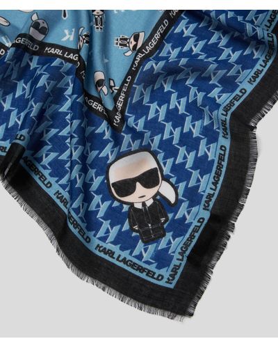 karl lagerfeld scarves