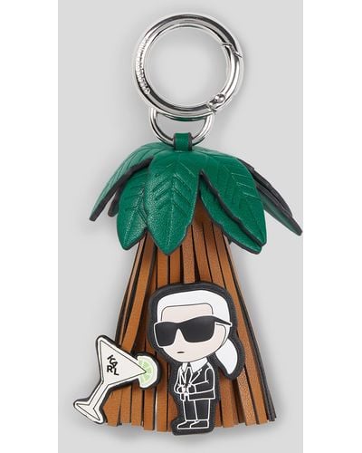 Karl Lagerfeld K/ikonik Holiday Keychain - Green
