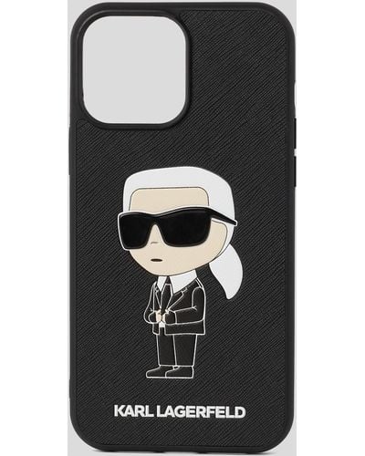 Karl Lagerfeld Coque K/ikonik Karl Pour Iphone 14 Pro - Noir