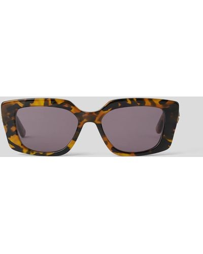 Karl Lagerfeld Heritage Sunglasses - Brown