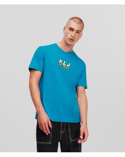 Karl Lagerfeld Klj Skate T-shirt - Blue