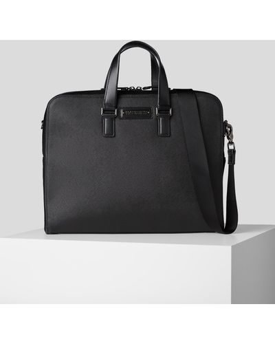 Karl Lagerfeld Rue St-guillaume Klassic Briefcase - Black