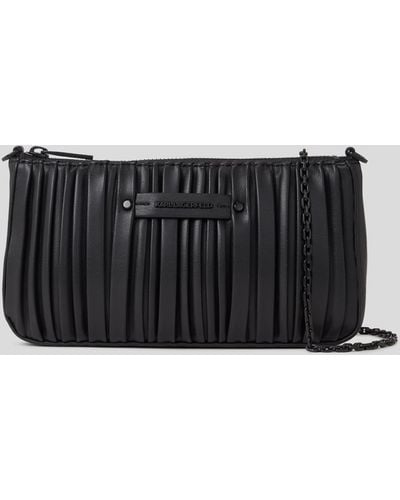 Karl Lagerfeld K/kushion Small Shoulder Pouch - Black