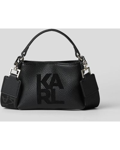 Karl Lagerfeld K/athleisure Miniature Crossbody Bag - Black