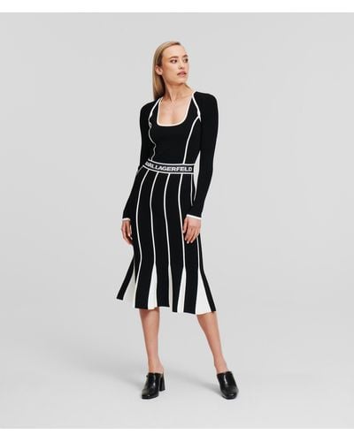 Karl Lagerfeld Transformer Knit Dress - Multicolour