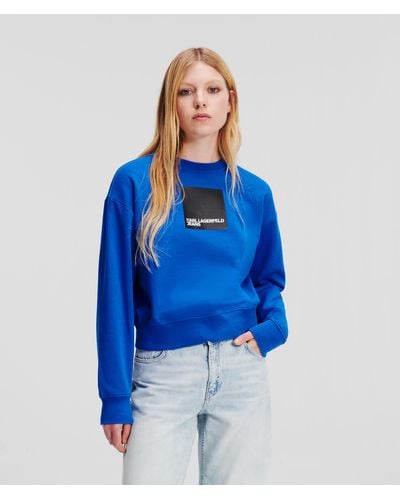 Karl Lagerfeld Klj Sweatshirt - Blue