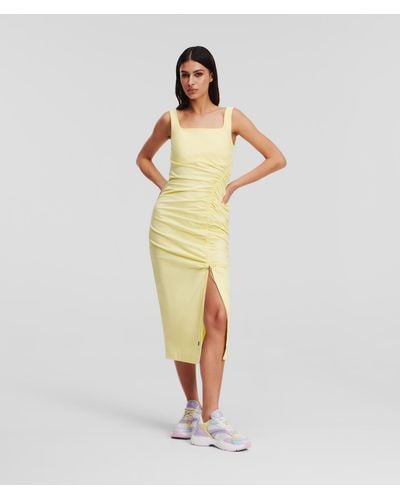Karl Lagerfeld Gathered Transformer Dress - Multicolour