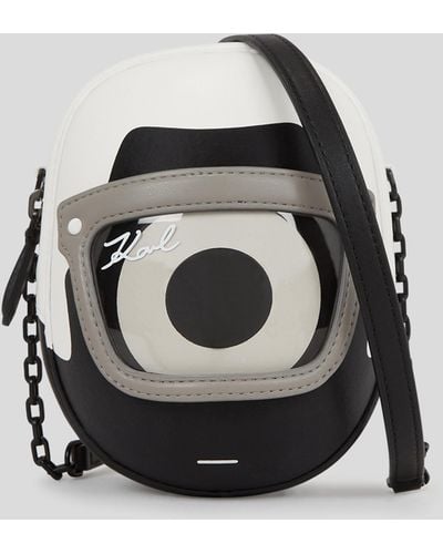 Karl Lagerfeld Kl X Darcel Disappoints 3d Crossbody Bag - Black