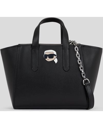Karl Lagerfeld K/ikonik Small Tote Bag - Black