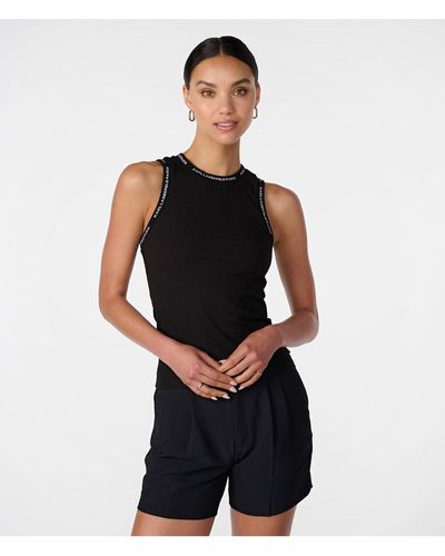 Karl Lagerfeld Sleeveless and tank tops for Women | Online Sale up to ...