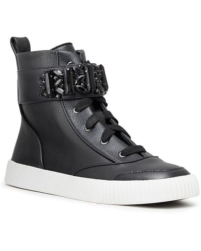 Karl Lagerfeld | Women's Jeren Slip On Sneakers | Black | Size 5