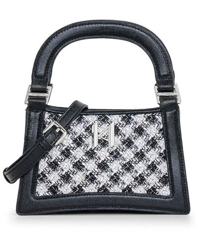 Karl Lagerfeld | Women's Forine Boucle Crossbody Bag | Black/white