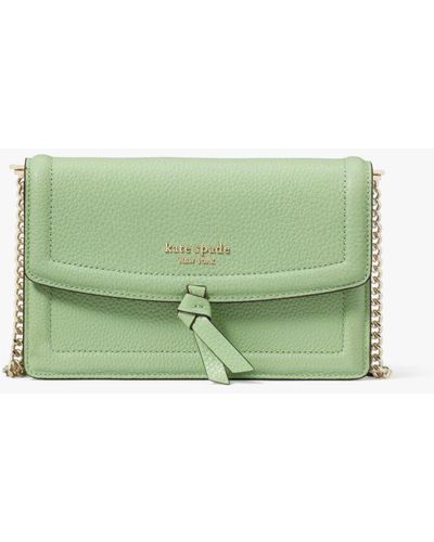 Kate Spade Knott Flap Crossbody - Green