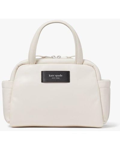 Kate Spade Puffed Satchel - White