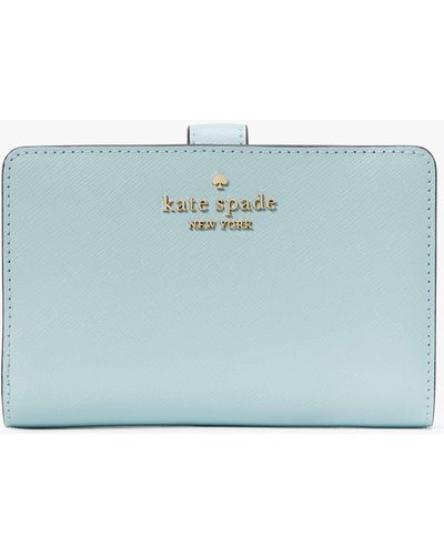 Kate Spade Madison Klapp-Portemonnaie - Blau