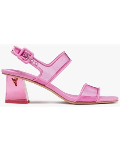 Kate Spade Milani Lucite Heels - Pink