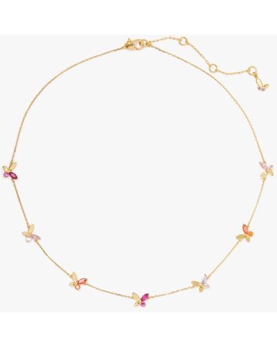 Kate Spade Social Butterfly Necklace - Natural