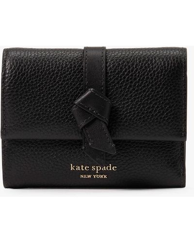 Kate Spade Knott Portemonnaie - Schwarz