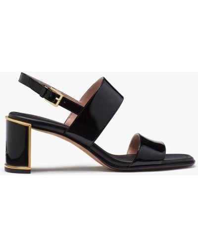 Kate Spade Merritt Heel Sandals - Black