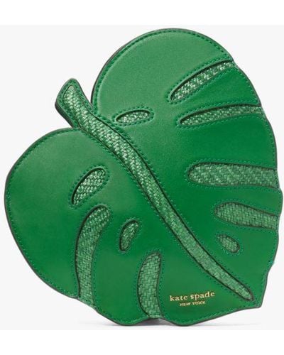 Kate Spade Playa 3d Leaf Crossbody - Green