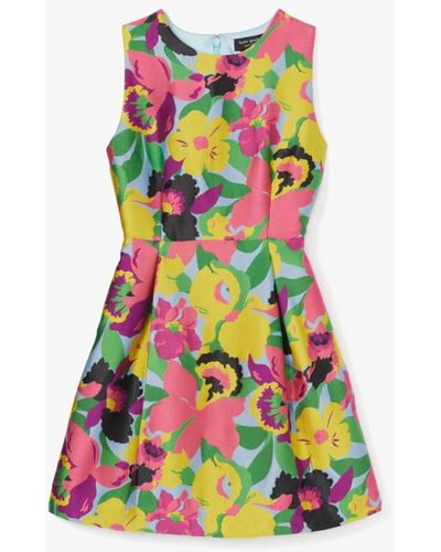 Kate Spade Orchid Bloom Alice Dress - Multicolour