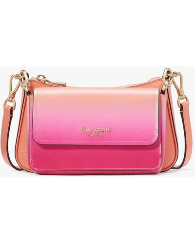Kate Spade Double Up Ombre Umhängetasche - Pink