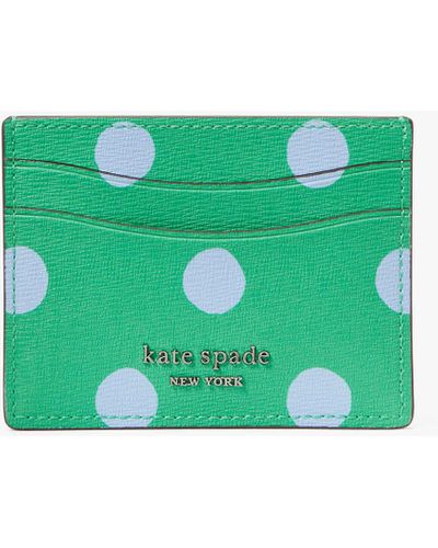 Kate Spade Morgan Sunshine Dot Kartenetui - Grün