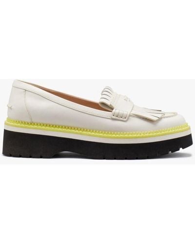 Kate Spade Caddy Loafers - White