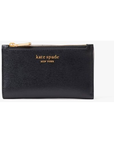 Kate Spade Morgan Small Slim Bifold Wallet - Black