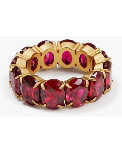 Kate Spade Candy Shop Oval Ring - Red