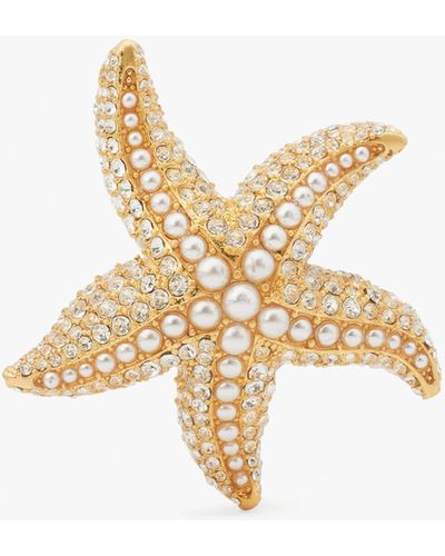 Kate Spade Sea Star Cocktail Ring - White