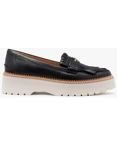 Kate Spade Caddy Loafers - Black