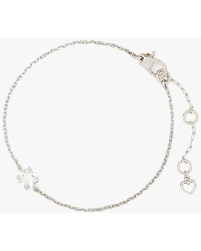 Kate Spade Little Luxuries Solitaire Bracelet - White