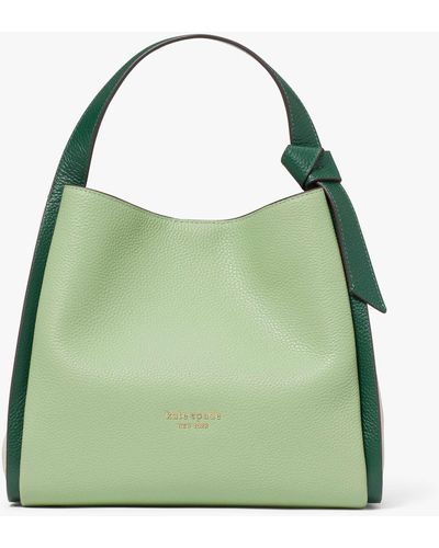 Kate Spade Knott Colorblock Tote Bag zum Umhängen - Grün