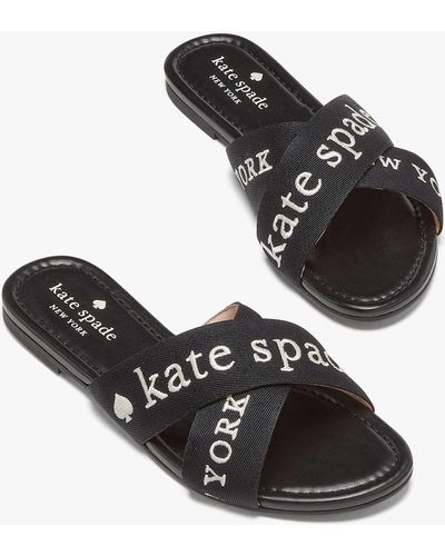 Kate Spade Piper Pantolette - Schwarz