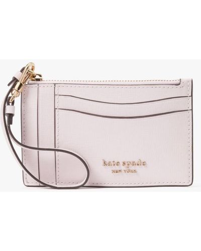 Kate Spade Morgan Card Case Wristlet - Natural