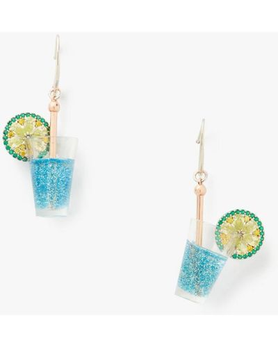 Kate Spade Good Spirits French Wire Drop Earrings - Blue