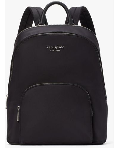 Kate Spade Sam Ksnyl Nylon Laptop Backpack - Black