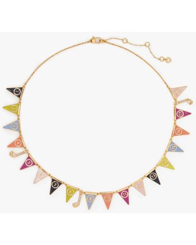 Kate Spade Hole In One Statement Necklace - Natural