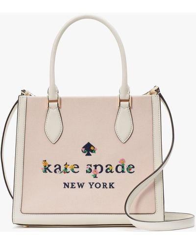 Kate Spade Ellie Tote Bag mit Garden-Logo - Natur